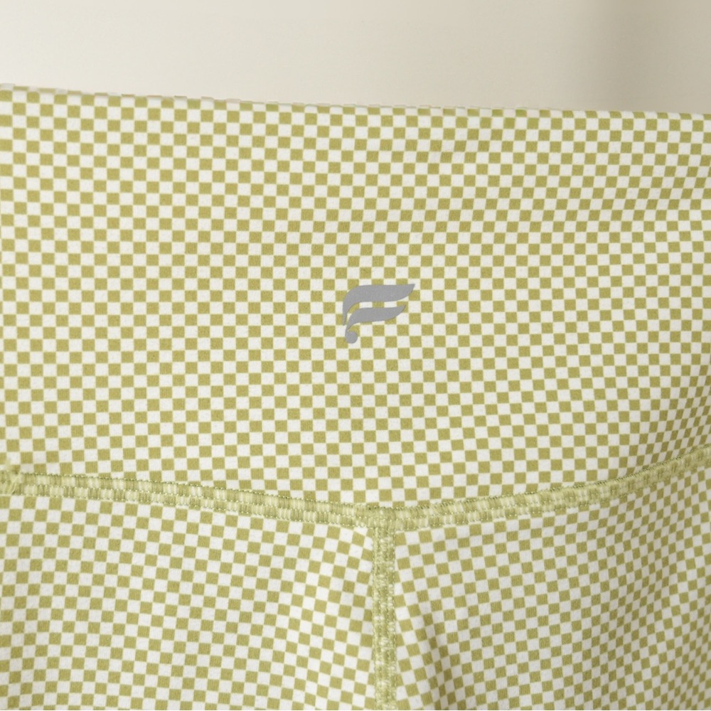 Fabletics Light Green Boot Cut Flare Pants - Picture 3 of 3
